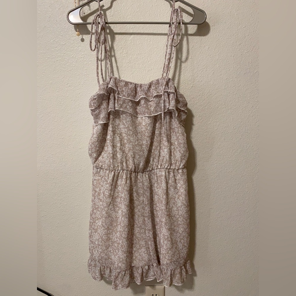 Pink Lily Romper